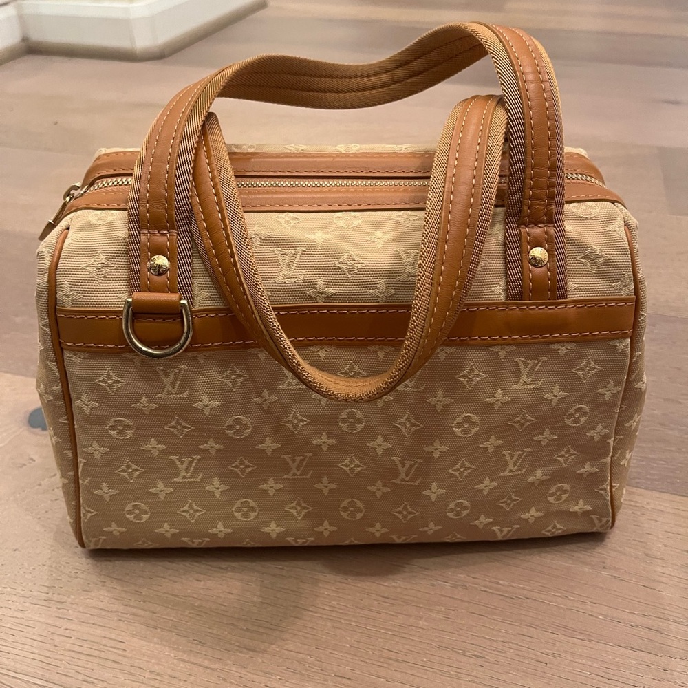 Louis Vuitton Mini Lin Tan and Brown